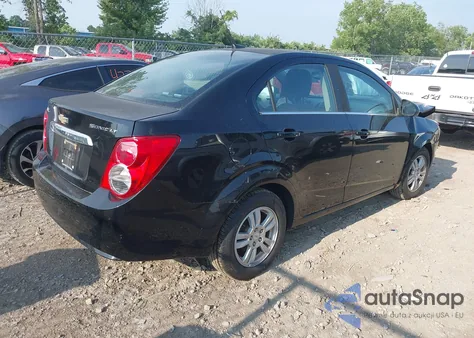 2012 Chevrolet Sonic 2Lt из США, поврежденный, VIN 1G1JC5SH3C4142392